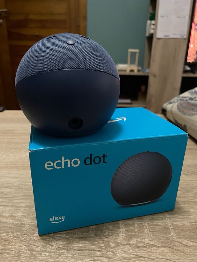 Altavoz Echo Dot Alexa Azul