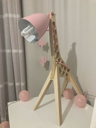 Lámpara infantil jirafa El Corte Inglés
