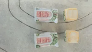 Set 2 Contenitori Olio Aceto Ceramica