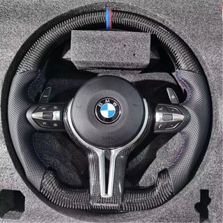 Volante BMW M cabrono y piel
