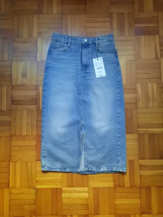 Falda nueva vaquera Zara Talla XS