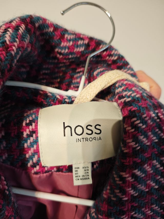 Abrigo Hoss Intropia Lana Multicolor