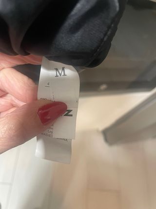 Chaleco acolchado negro