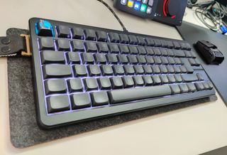 Mod teclado magnético Wooting 80he Negro/Dorado de Segunda mano