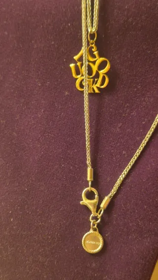 Cadena y Colgante Aristocrazy Oro y Plata