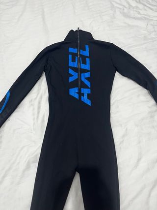 Mono térmico Axel patinaje negro/azul