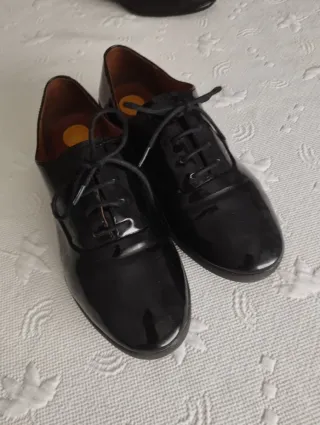 Zapatos Oxford Fitflop Mujer Negros