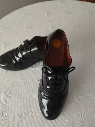 Zapatos Oxford Fitflop Mujer Negros