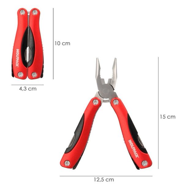 Alicates Multiusos Plegables 12 en 1