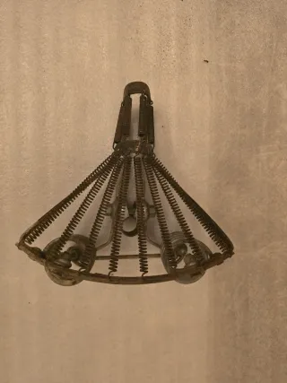 Sillín bici antiguo muelles monoplaza