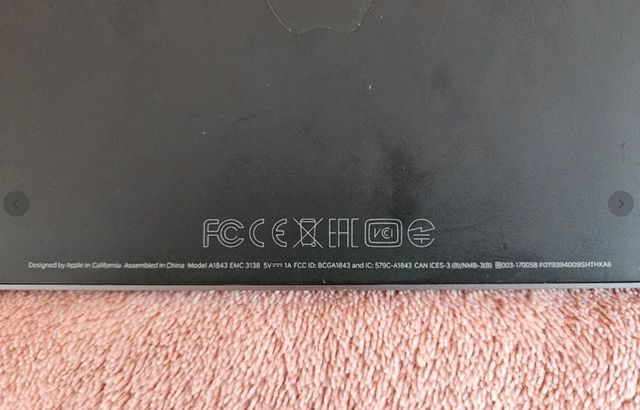 Teclado Apple Magic Space Gray extendido  