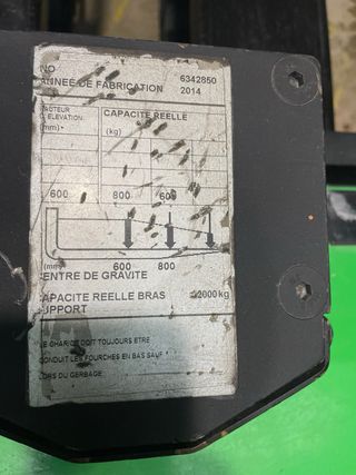 Transpaleta Apilador Cesab