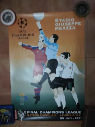 Cartel Final Champions League 2001