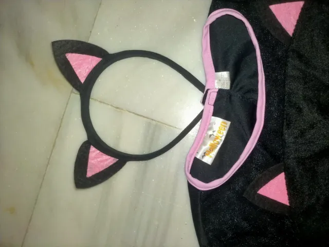 Disfraz Gatita Halloween Niña