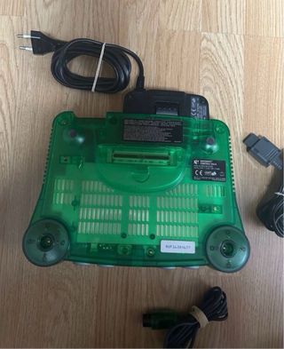 Consola Nintendo 64 Edicion Jungle Green
