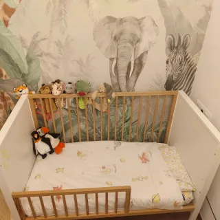 Cuna cama evolutiva 0 a 4 años de madera #cuna