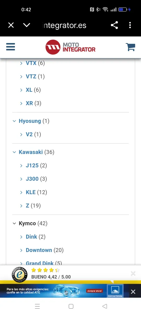 Pastillas de freno TRW MCB 598
