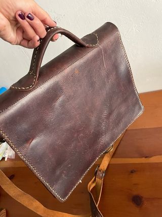 Maletín de cuero para trabajo