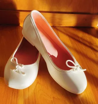 Manoletinas Comunión T.35 Blancas