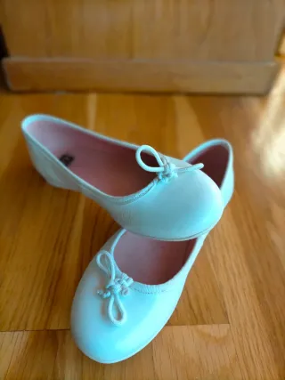 Manoletinas Comunión T.35 Blancas