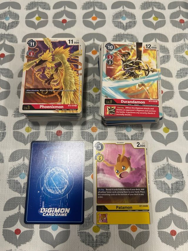 Lote 187 Cartas Digimon