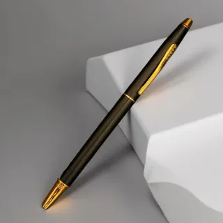 Bolígrafo Cross Negro y Dorado