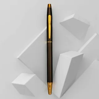 Bolígrafo Cross Negro y Dorado