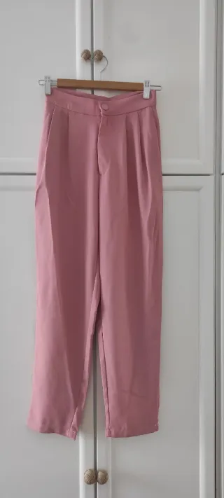 Chaqueta de traje SHEIN rosa talla petite XXS