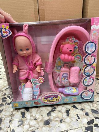 Bambolotto Amore di Mamma Bagnetto con Accessori