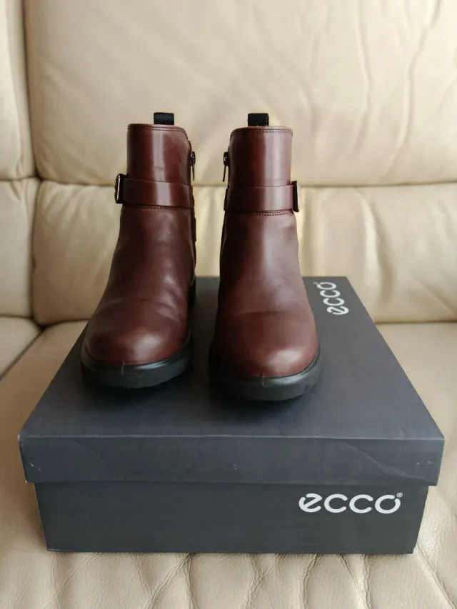 Botas ECCO Metropolis de Ámsterdam Mujer Marrón