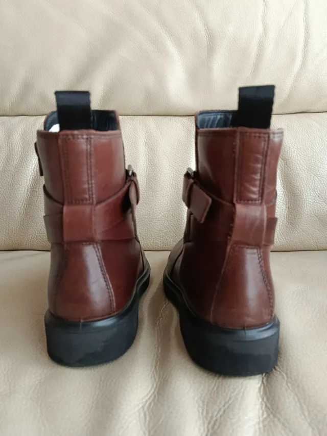 Botas ECCO Metropolis de Ámsterdam Mujer Marrón