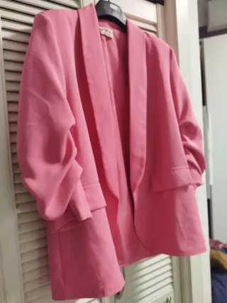 Giacca rosa taglia unica Made in Italy