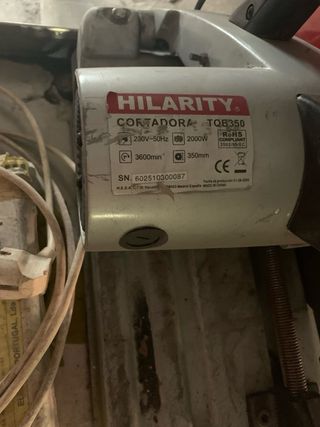 Tronzadora de metales profesional