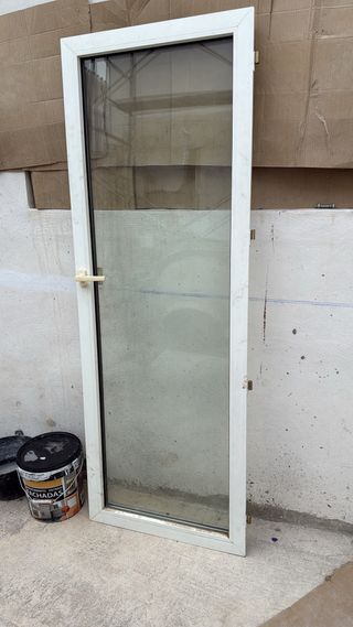 Balconera de doble acristalamiento y pvc