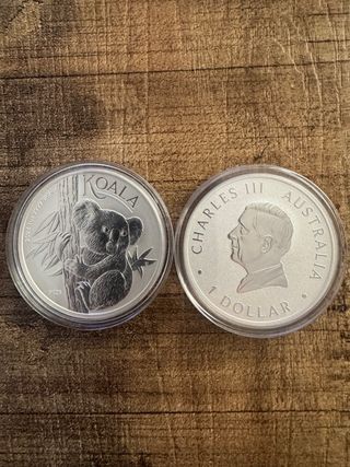 Onza Plata Koala 2024 2 unidades