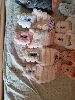 Stock pantofole donna invernali IRGE numeri misti