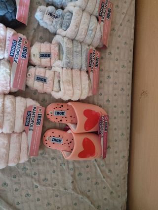 Stock pantofole donna invernali IRGE numeri misti