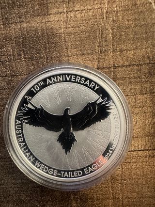 Onza Plata 10 Aniversario Águila