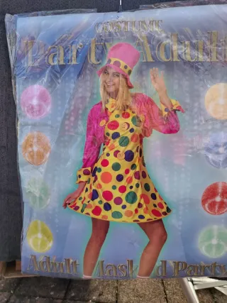 Vestito Carnevale Adulto Pois