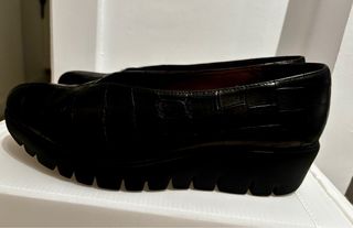 Zapatos de piel negros