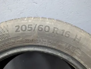 2 Ruedas Continental WinterContact 205/60 R16