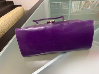 Borsa Colette Pelle Viola e Oro