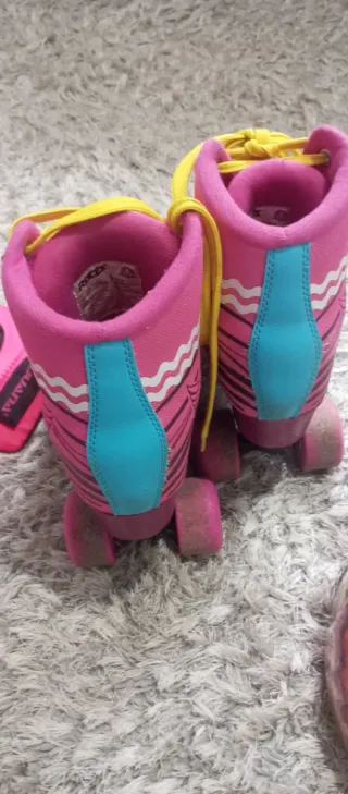 Patines Soy Luna + Casco y Protecciones