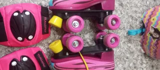 Patines Soy Luna + Casco y Protecciones