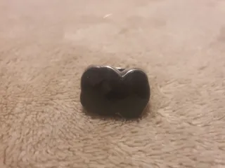 Anillo Tous Plata Negro