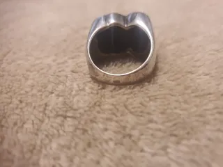 Anillo Tous Plata Negro