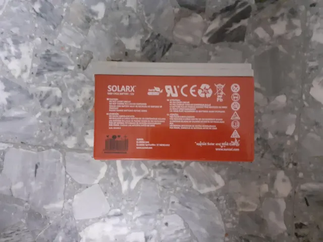 Batería Solarx-8 12V 8Ah Xunzel