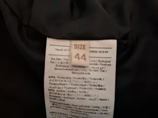 Gaudì Pelliccia Sintetica Bianco/Nero