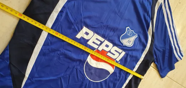 Camiseta Adidas Millonarios Pepsi Talla xl