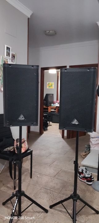 Monitores Behringer Estudio/Directo Negros. Ta